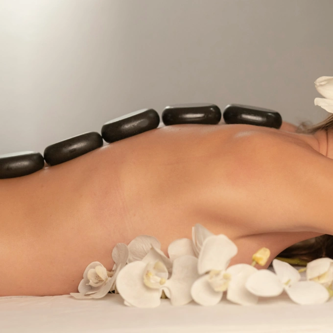 Hot stone massage